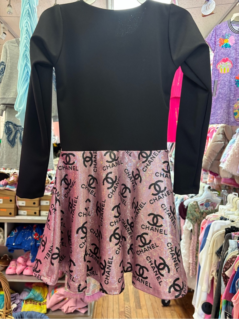 Bella And Canvas Chanel Print Size 8